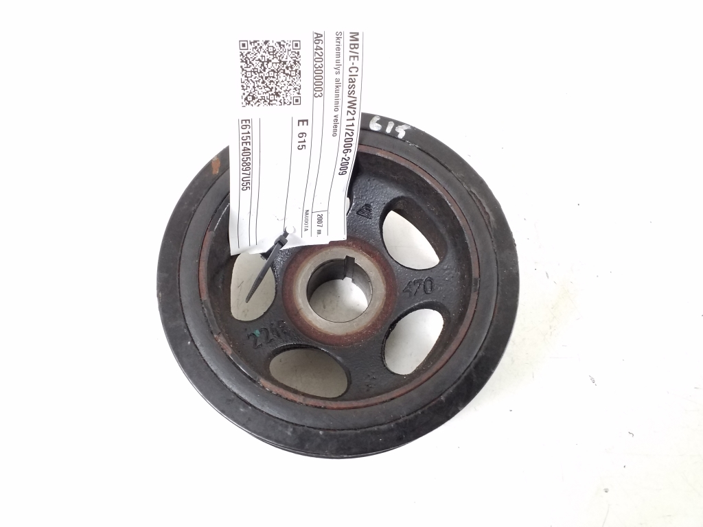 MERCEDES-BENZ E-Class W211/S211 (2002-2009) Crankshaft Pulley A6420300003 21027332