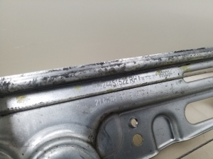 Opel Vectra C (2002–2008) Rear side door window regulator 24451522 - 2