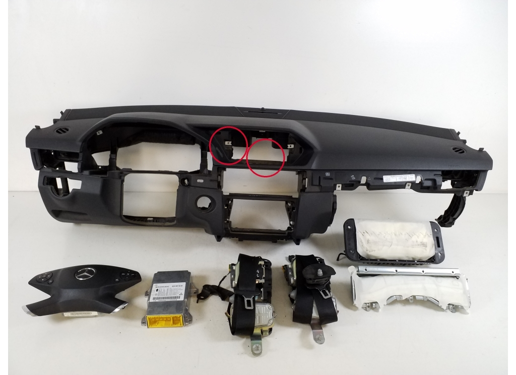 Used Mercedes Benz EClass Airbags and their parts