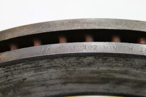 Mazda 6 (2012–2026) Front brake disc 97012402 - 4
