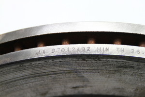 Mazda 6 (2012–2026) Priekšējais bremžu disks 97012402 - 2