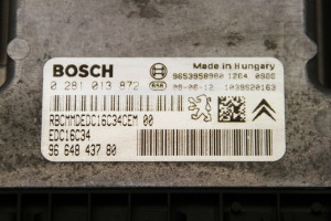 Peugeot 308 (2007–2015) Engine control unit 9664843780 - 4