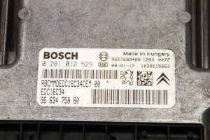 Citroen C3 (2002–2009) Engine control unit 9663475880 - 2