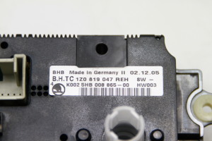 Skoda Octavia II (2004–2013) Heater control panel 1Z0819047REH - 3