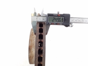 TOYOTA Corolla (2001–2007) Bremsscheibe vorne 43512-02070 - 3