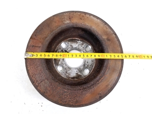 TOYOTA Corolla (2001–2007) Front brake disc 43512-02070 - 3