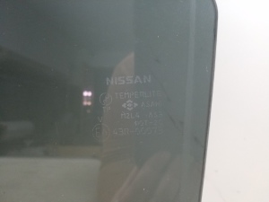NISSAN Murano Z50 (2003–2017) Aizmugurējo sānu durvju stikls - 3