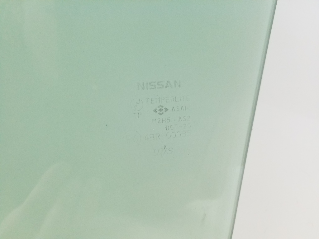 NISSAN Murano Z50 (2002-2008) Priekšējo labo durvju stikls 25064420