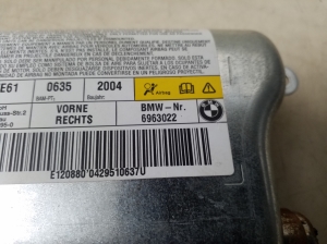BMW 5 SERIES E61 (2004–2010) Airbag für vordere Türen 6963022 - 3