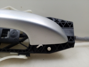 Skoda Superb (2008–2015) Rear side door exterior handle and its parts - 2