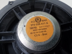 Skoda Superb (2008–2015) Speaker 3T0035411A - 2