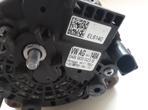 Skoda Fabia MK 3 (2014–2021) Lichtmaschine 04B903023B - 3