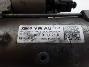 Skoda Fabia MK 3 (2014–2021) Starter 02Z911021K - 2