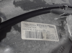 RENAULT Scenic (1996–2003) Esituli 7700432094 - 3