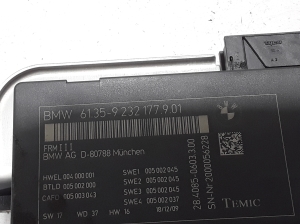 BMW 5 SERIES F07 (2009–2017) Control unit 9232177 - 3
