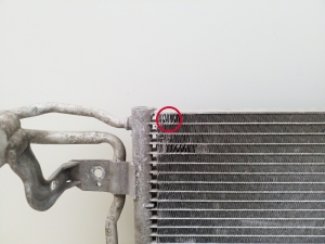 Volkswagen Polo V (2009–2017) A/C condenser 6R0820411H - 6
