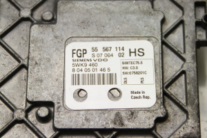Opel Astra H (2004–2010) Motorsteuergerät 55567114 - 3
