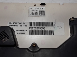 RENAULT Scenic (1996–2003) Instrument cluster 8200215695 - 2