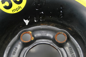 Skoda Fabia MK 2 (2007–2014) Spare wheel 6Q0601027M - 3