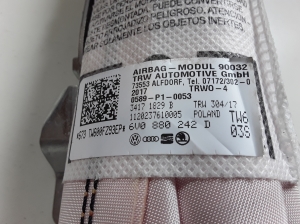 Skoda Fabia MK 3 (2014–2021) Priekšējā sēdekļa drošības spilvens 34171829B - 2