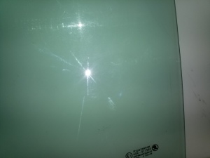 Skoda Superb (2008–2015) Rear side door glass - 3