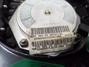 Mercedes Benz S-Class 220 (1998–2005) Rooli turvapadi 2204600398 - 4