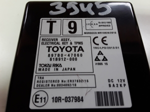 TOYOTA PRIUS Prime (2016–2022) Relay 897B047060 - 2