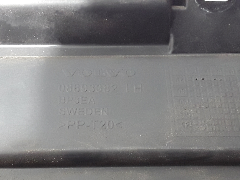 VOLVO V70 2 generation (2000-2008) Support de pare-chocs arrière gauche 08693382 22445008