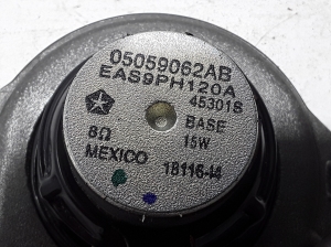 Chrysler Pacifica (2016–2026) Lautsprecher 05059062AB - 2