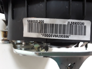 Hyundai i30 (2007–2011) Stūres drošības spilvens 569002L200 - 3