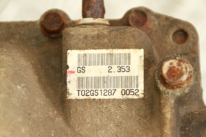 Peugeot 4007 (2007–2012) Hinterachsdifferential T02GS1287 - 2