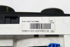 RENAULT Megane III (2008–2016) Heater control panel T1001786G - 2