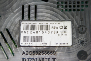 RENAULT Megane III (2008–2016) Näidikuplokk RNI248104378R - 5