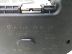 Mercedes Benz CLS-Class 219 (2004–2010) Gaasiklapp A1131410125 - 3