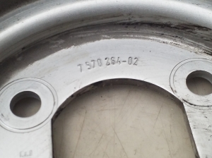 BMW 5 SERIES F10 (2010–2017) Väntvõlli rihmaratas 7570264 - 2