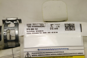 Skoda Superb (2008–2015) Katuse turvapadi 3T0880741 - 3