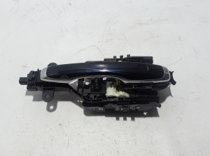 Rear side door exterior handle and its parts