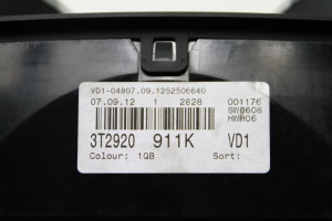 Skoda Superb (2008–2015) Mērinstrumentu panelis 3T2920911K - 4