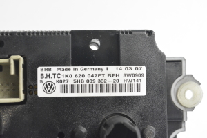Volkswagen Touran I (2003–2010) Salona sildītāja vadības panelis 1K0820047FT - 3
