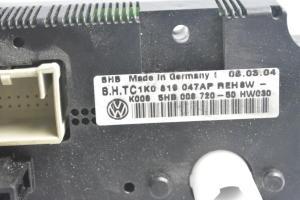 Volkswagen Golf V (2003–2009) Heater control panel 1K0820047AP - 5