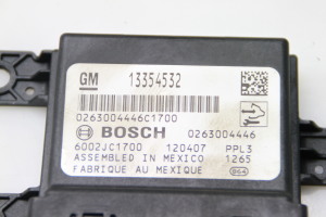 Opel Mokka (2012–2020) Parkošanās sistēmas vadības bloks 13354532 - 3