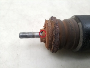 BMW 5 SERIES E61 (2004–2010) Stoßdämpfer hinten 6766587 - 4