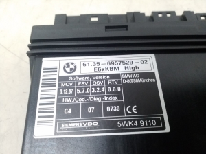 BMW 5 SERIES E61 (2004–2010) Comfort control module 6957529 - 3