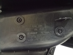 BMW 5 SERIES E61 (2004–2010) Mittelkonsole 7034086 - 5