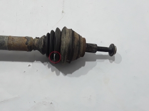 Volkswagen Caddy III (2004–2015) Front drive shaft and its parts 1K0407272 - 3