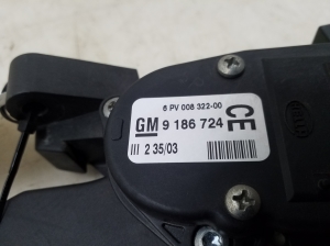 Opel Vectra C (2002–2008) Gaspedalsensor 9186724 - 3