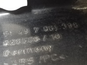 BMW 5 SERIES E61 (2004–2010) Sonstiges Teil Kofferraum innen 7061398 - 2