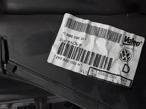 Volkswagen Caddy III (2004–2015) Heater and its parts 2K6820003 - 3