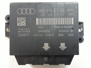   Parking system control unit 