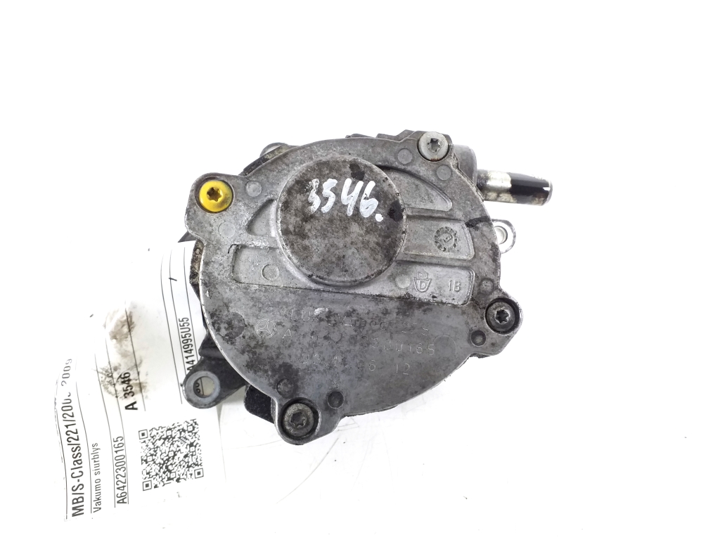 MERCEDES-BENZ S-Class W221 (2005-2013) Pompe à vide A6422300165 21029436